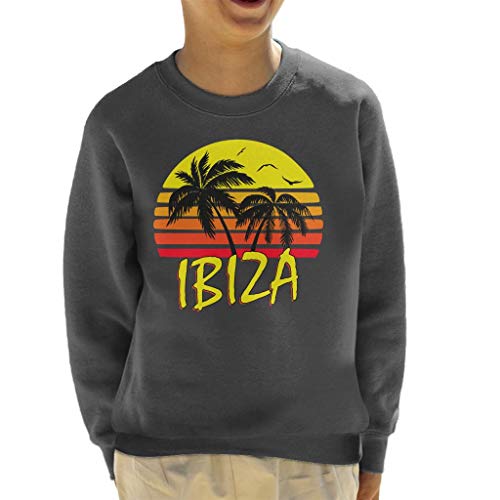 Cloud City 7 Ibiza Vintage Sun Kid's Sweatshirt