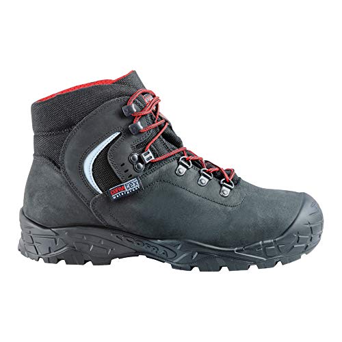 Cofra 22070-001 Summit UK S3 WR SRC - Botas de Seguridad, Color Negro y Rojo, Talla 43