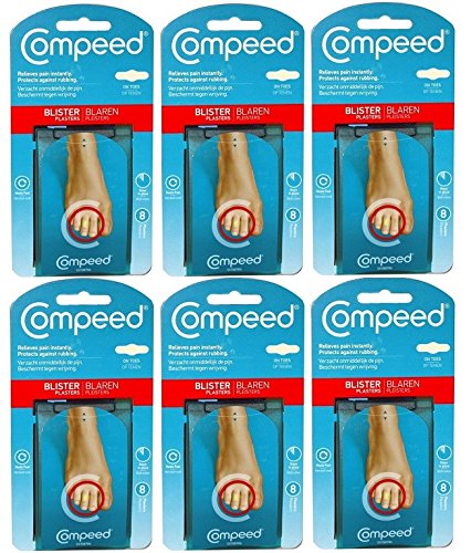 Compeed Ampolla En Dedos De Los Pies (Paquete de 6)