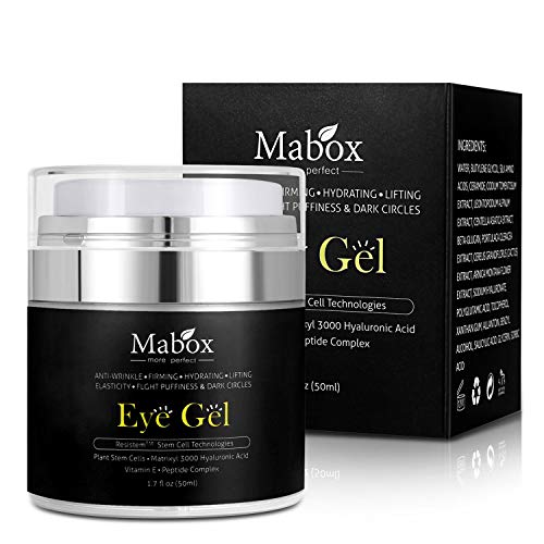 Crema para los Ojos, Crema Contorno Ojos, Crema Anti edad antiarrugas para los ojos, Eye Cream para ojeras,bolsas,patas de gallo e hinchazón-50ml