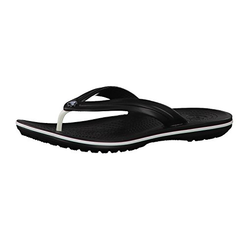 Crocs Crocband Flip, Chanclas Unisex-Adult, Nero Black 001, 42/43 EU