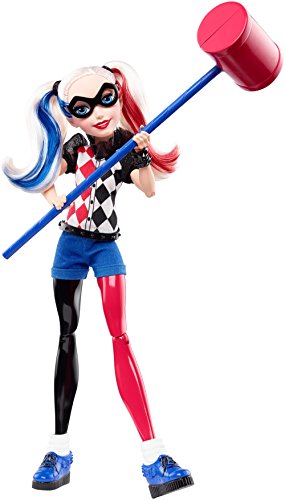 DC Super Hero Girls Muñeca superheroína Harley Quinn (Mattel DLT65)