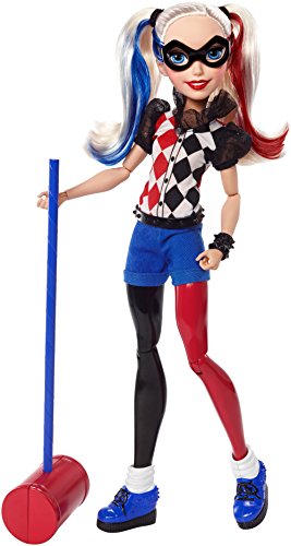 DC Super Hero Girls Muñeca superheroína Harley Quinn (Mattel DLT65)