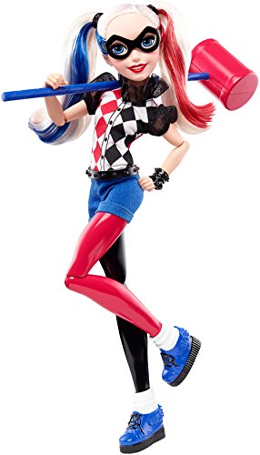 DC Super Hero Girls Muñeca superheroína Harley Quinn (Mattel DLT65)