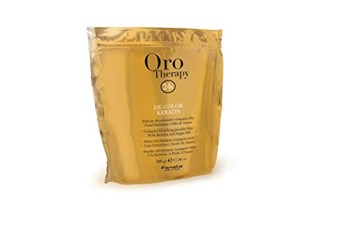 Decolorante en polvo Oro Therapy De-Color Keratin de Fanola