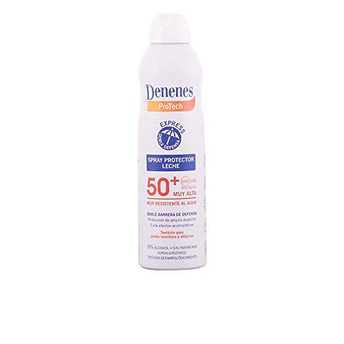 DENENES Spray 250 ML. F-50+, Negro, Estandar