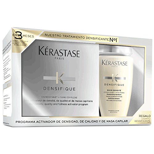 DENSIFIQUE KERASTASE 30 ampollas + BAIN DENSITE 250 ml