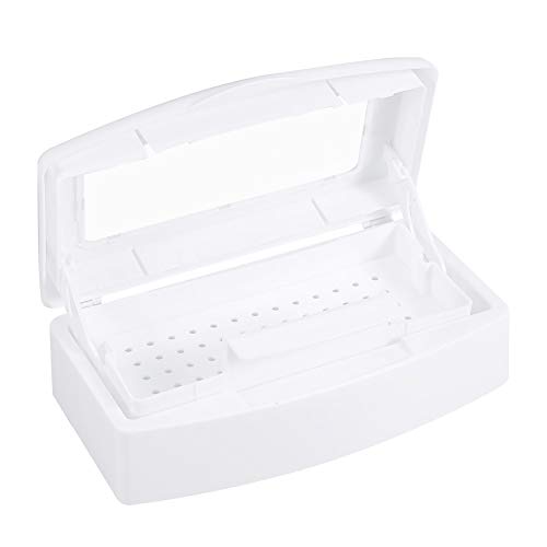 Des UV Box - UV Esterilizador caja, de plástico Herramientas del clavo Herramientas Des recipiente de esterilización for el salón de manicura Caja