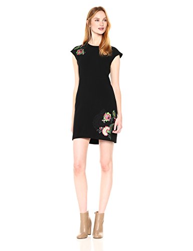 Desigual Vest_Brendan Vestido, Negro (Negro 2000), 44 para Mujer