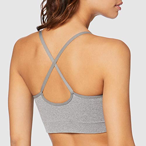 Dim BRASSIÈRE MAINTIEN LÉGER Sans Couture Sujetador Deportivo, Gris (Gris Galet Chiné 8yf), S para Mujer