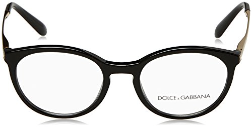 Dolce & Gabbana 0Dg3242, Monturas de Gafas para Mujer, Negro (Black), 50