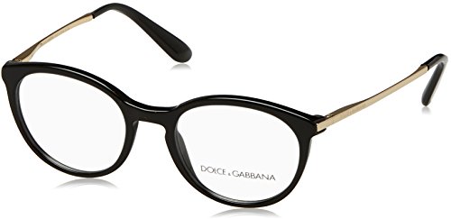 Dolce & Gabbana 0Dg3242, Monturas de Gafas para Mujer, Negro (Black), 50