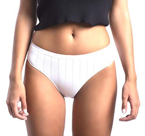 Don Algodón 1250 Ropa Interior, Blanc, M (Pack de 6) para Mujer