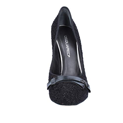 DSQUARED Zapatos de salón Mujer Textil Negro 40 EU