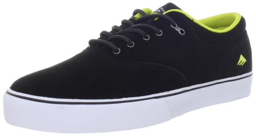 Emerica REYNOLDS CRUISER 6102000063 - Zapatillas de skate de ante para hombre, Negro (Schwarz (Black/Lime)), 40