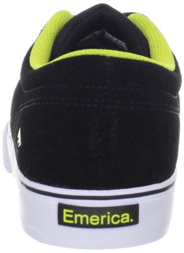 Emerica REYNOLDS CRUISER 6102000063 - Zapatillas de skate de ante para hombre, Negro (Schwarz (Black/Lime)), 40