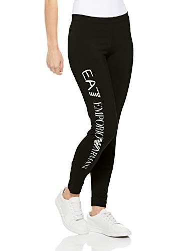 Emporio Armani EA7 Women's Train Logo Series Leggings - Black/White - XS - Black/White
