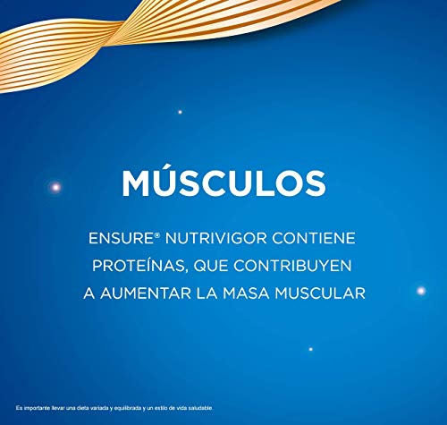 Ensure Nutrivigor - Complemento Alimenticio para Adultos, con HMB, Proteínas, Vitaminas y Minerales, como el Calcio - Sabor Vainilla - 850 g