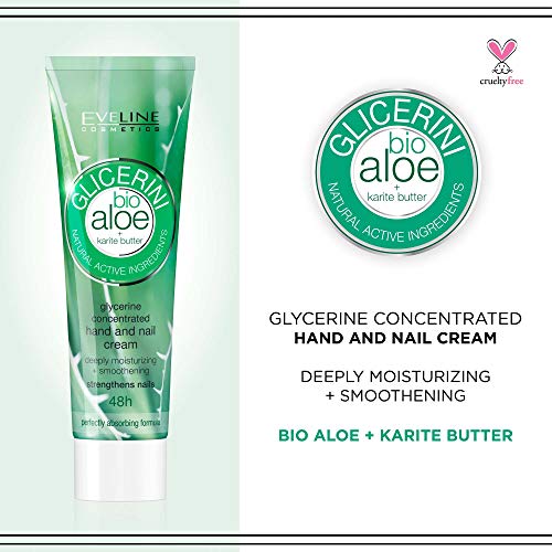 Eveline Glycerine Crema De Manos Bio Aloe Y Carité Butter 100ml