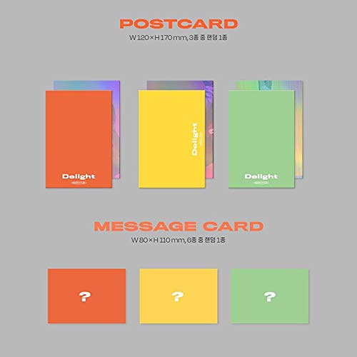 EXO BAEKHYUN 2nd Mini Album - Delight [ MINT ver. ] CD + Booklet + Folded Poster(On pack) + Postcard + Message Card + Sticker + Photocard + OFFICIAL POSTER + FREE GIFT / K-POP Sealed