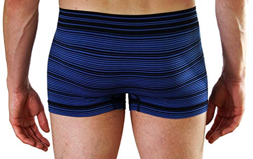 Fabio Farini - Multipack Seamless Men's Boxer Shorts Super cómodos de Microfibra elástica para el Deporte, el Ocio y el Uso Diario Paquete de 8 M