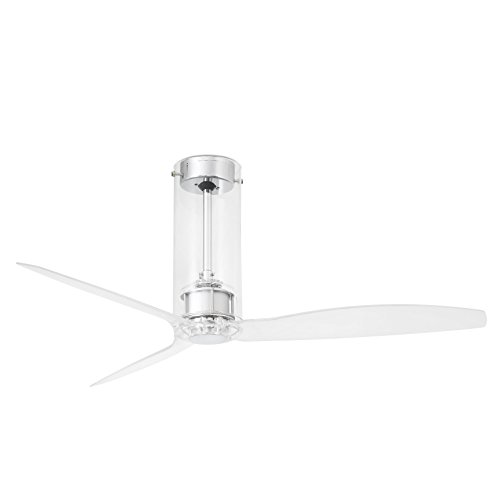 Faro Barcelona 33374 - TUBE FAN ventilador de techo ø128 cms Cristal 3 Palas