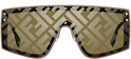 FENDI Gafas de Sol FABULOUS FF M0076/G/S BEIGE/BROWN 99/1/145 hombre