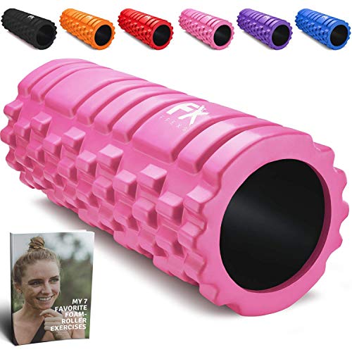 Foam Roller - Rodillo de Espuma para Terapia de Masaje – Para Masajes Muscular Fitness Pilates Yoga - La Mejor Herramienta para Deportivo - Tejido Profundo Liberación Miofascial y Alivio de Dolores