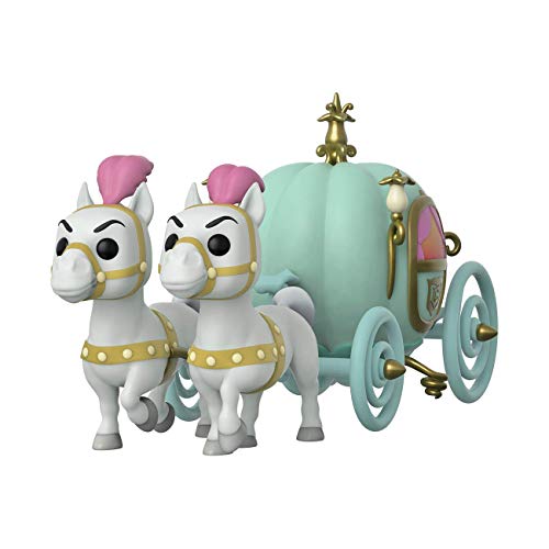 Funko- Pop Town: Cinderella-Carriage w/Fairy Godmother Collectible Toy, Multicolor (45549)