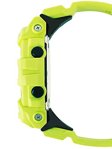 G-Shock By Casio Men's Analog-Digital GBA800-9A Bluetooth Watch Lime Green