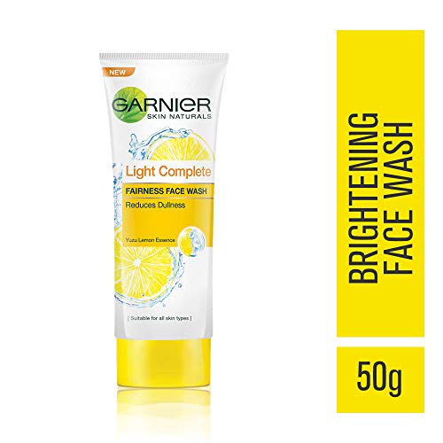 Garnier Skin Naturals Light Fairness Face Wash - Pure Lemon Essence - 50ml