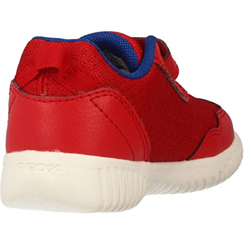 Geox B Waviness Boy B, Zapatillas para Bebés, Rojo (Red/Royal), 26 EU