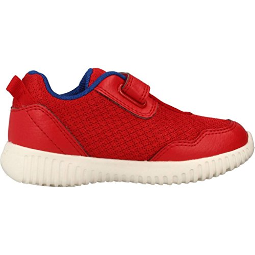 Geox B Waviness Boy B, Zapatillas para Bebés, Rojo (Red/Royal), 26 EU