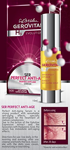 Gerovital H3 Evolution- Suero perfecto anti-edad