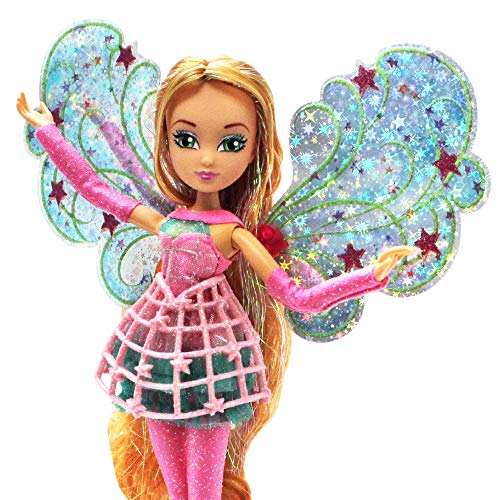 Giochi Preziosi Winx Magic Cosmix Fairy Flora con alas holográficas