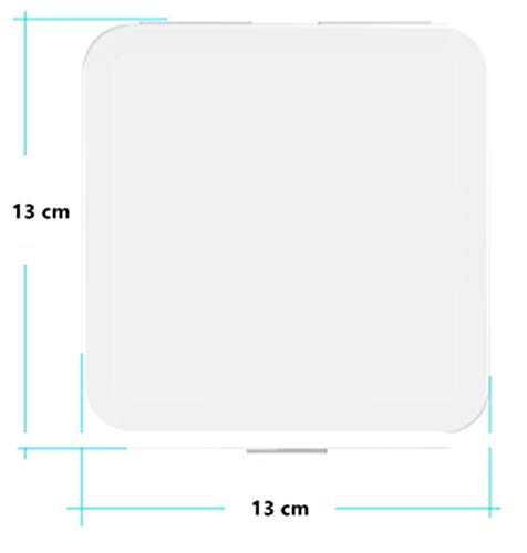 Haioo 4 Unidades de Caja de Mascarillas de Plástico Almacenamiento de Mascarillas Cajita Porta Máscaras Caja para Guardar Mascarilla Evitar Contaminación y Polvo (Multicolor)