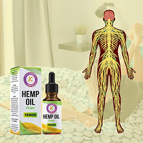 Hemp Oil Drops | 15000mg | 30ml | Max Strength | Hemp Extract Made in UK |