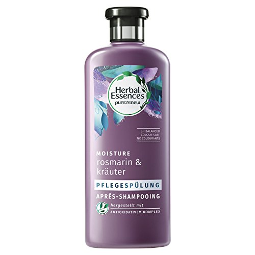 Herbal Essences Rose Marin y hierbas Cuidado Enjuague, 400 ml