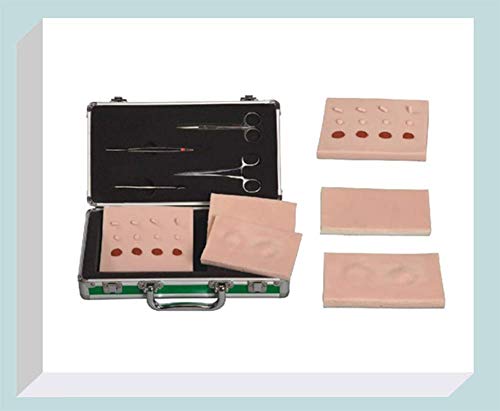 HLMXSD Kit De Módulo De Formación sobre Resección De Lipoma con 4 Instrumentos Quirúrgicos Y 3 Módulos De Formación para La Educación Médica Básica