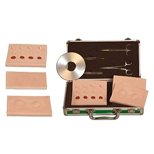 HLMXSD Kit De Módulo De Formación sobre Resección De Lipoma con 4 Instrumentos Quirúrgicos Y 3 Módulos De Formación para La Educación Médica Básica