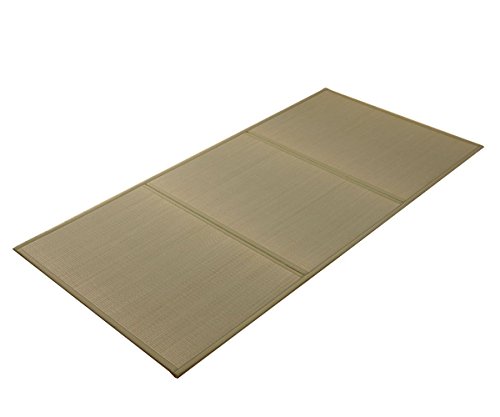 IKEHIKO - Colchón japonés tradicional igusa (hierba rusa) Tatami, Full XL. Fabricado en Japón