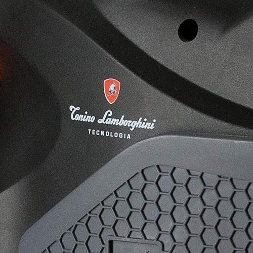 IKRA 23514050-LNK Tonino Lamborghini motosierra eléctrica KS 6024, incl. cadena de repuesto, Made in Germany, 2400 W, 230 V, Gris/negro/rojo