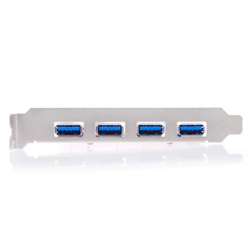 Inateck KT4004 - Tarjeta de expansión con 4 Puertos para USB 3.0