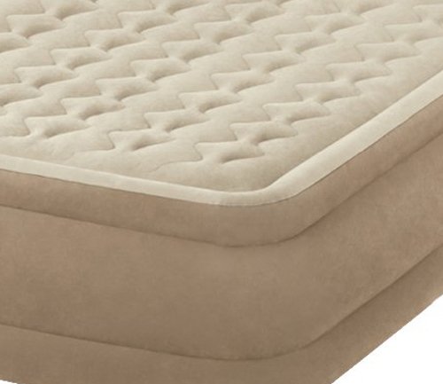 Intex 64458 - Colchón hinchable Dura-Beam Plus UltraPlush 152 x 203 x 46 cm