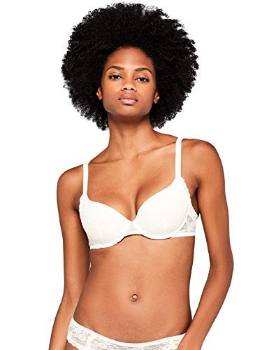 IRIS & LILLY BLISL002 sujetadores push up, Marfil (Cream), 90C (Talla del fabricante: 34C)