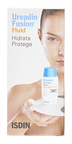 ISDIN Ureadin Fusion Fluid facial SPF 30 para piel Normal a Seca | Hidratación que Protege tu piel 1 x 50ml