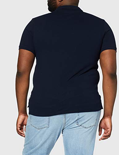 Jack & Jones Jjebasic Polo SS Noos - Camiseta para Hombre, Azul (Navy Blazer), Talla XXL