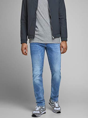 Jack & Jones Jjitim Jjoriginal Am 781 50sps Noos Vaqueros Slim, Azul (Blue Denim Blue Denim), W36/L34 para Hombre