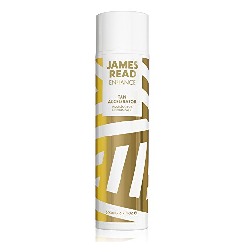 JAMES READ Acelerador del bronceado para cara y cuerpo 200ml Potenciador del bronceado que intensifica y prolonga el bronceado natural o artificial, fácil de aplicar apto para todo tipo de piel