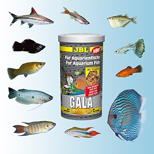 JBL Premium - Comida para Peces de Acuario, Copos y galas